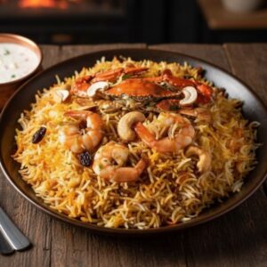Jheenga Biryani